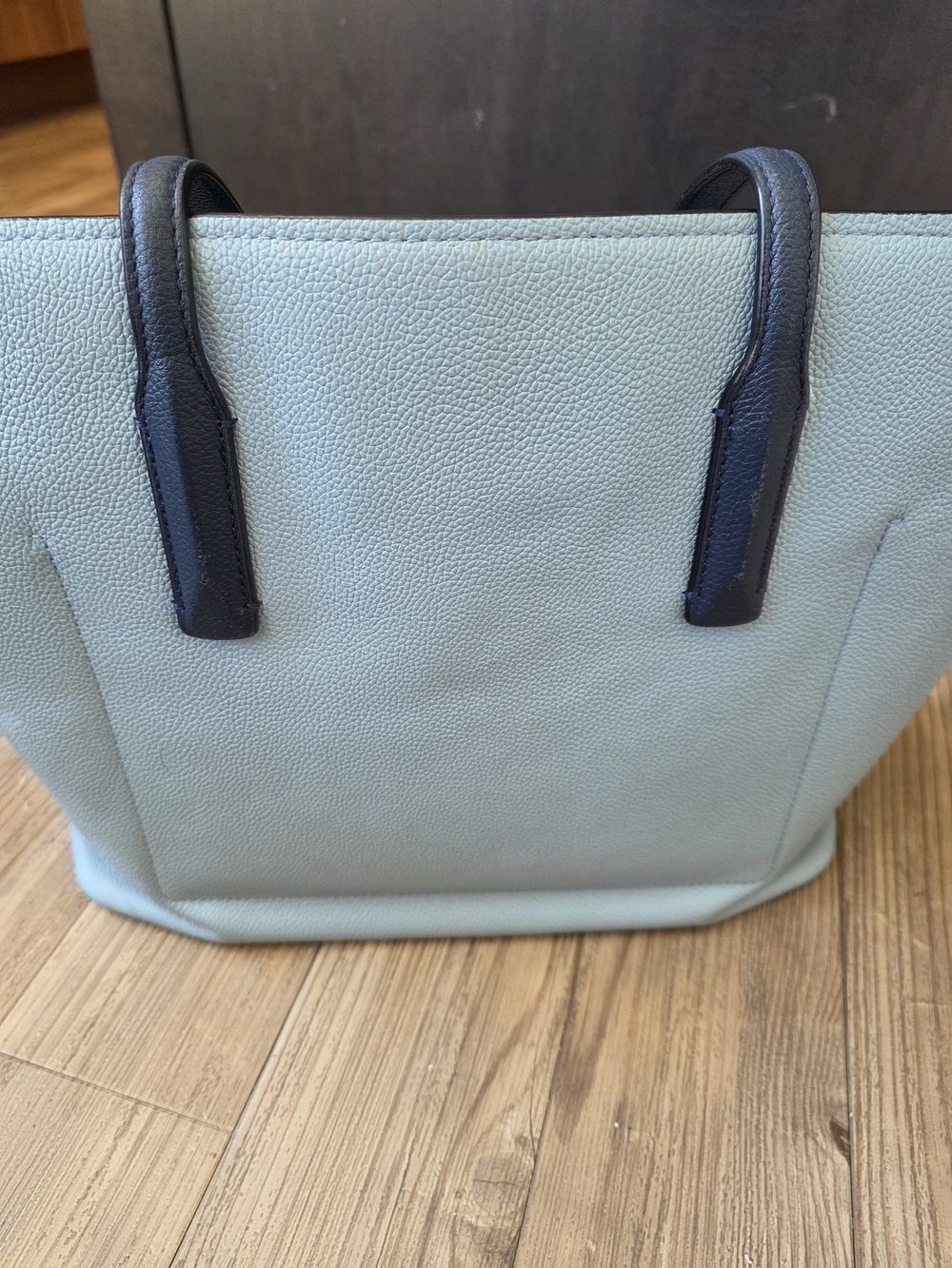 Kate Spade New York Two-Tone Light Blue Tote Bag - Picture 10 of 11
